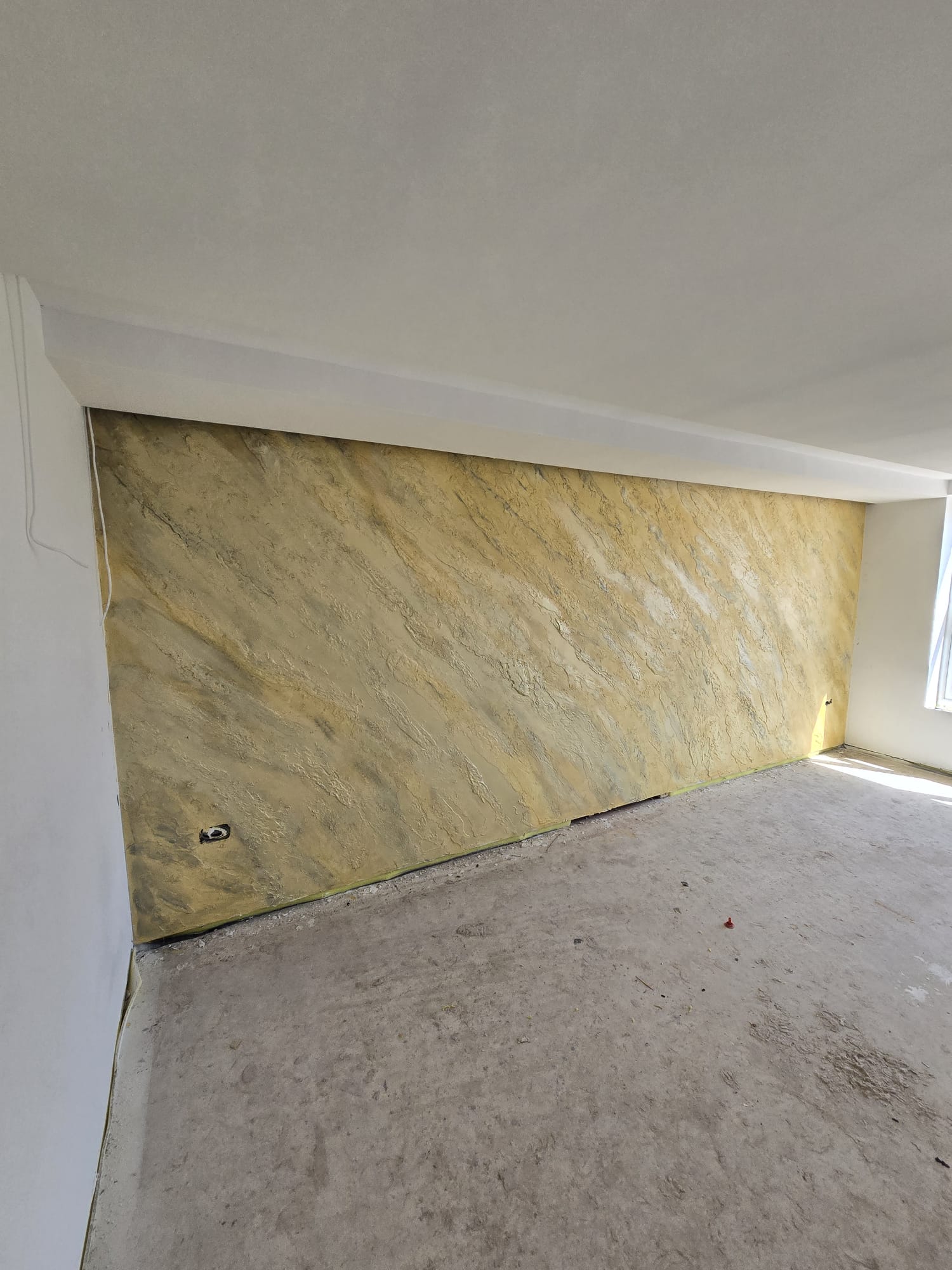 Decorative plaster finish