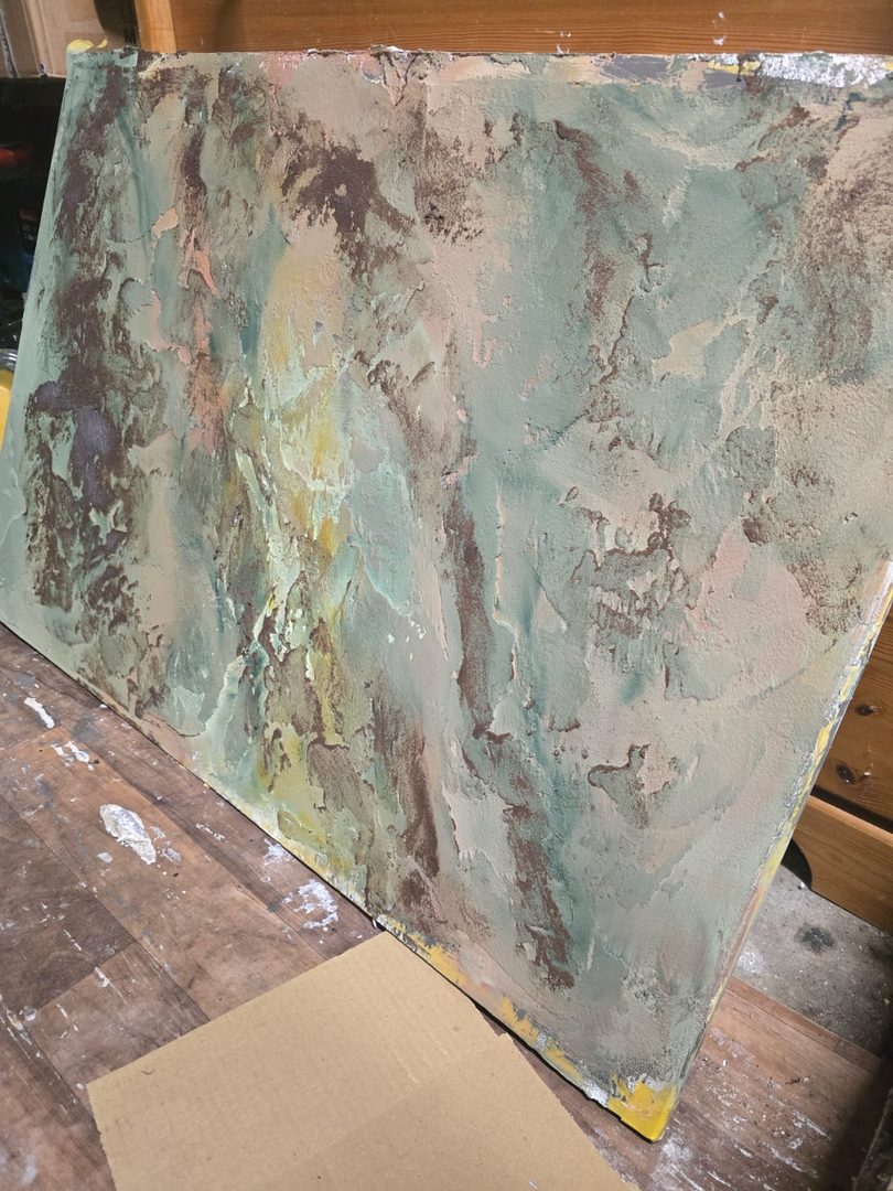 Marmorino wall finish